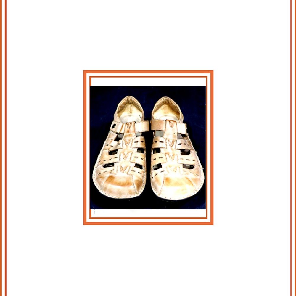 New Rare & Unique Women's Genuine Leather Summer Shoes/Sandals, 8